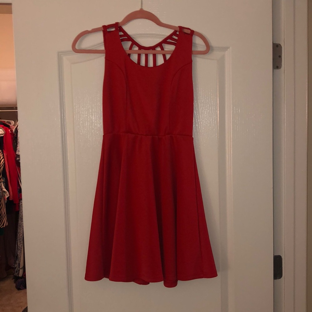 Cute Red Party Dress